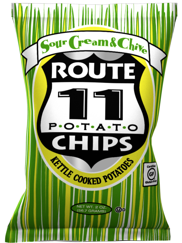 Route 11 Sour Cream & Chive Potato Chips (2oz)