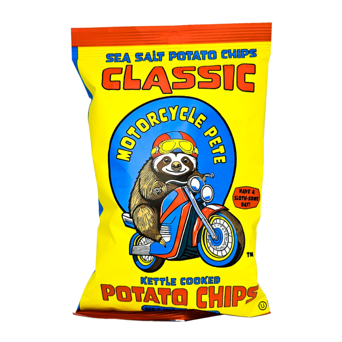 Motorcycle Pete - Sea Salt Chips (2 oz. Bags)