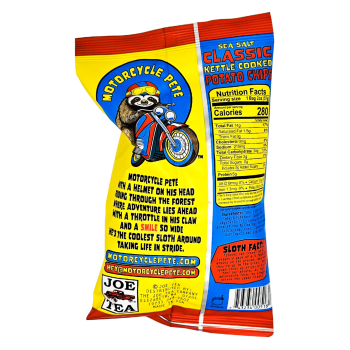 Motorcycle Pete - Sea Salt Chips (2 oz. Bags) - Image 2