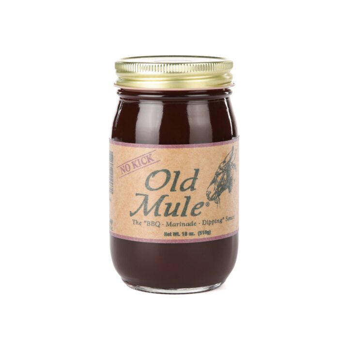 4 - No-Kick Jar Old Mule BBQ Sauce