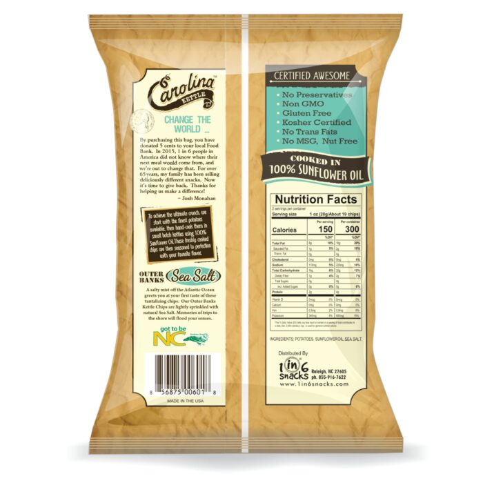 2oz Sea Salt Chips - Image 2