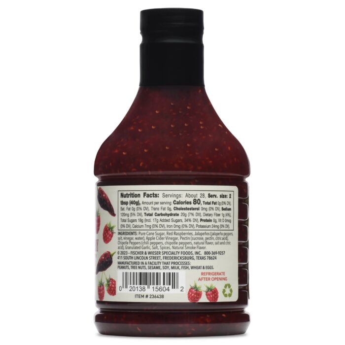 The Original Roasted Raspberry Chipotle Sauce® 40 oz. - Image 2