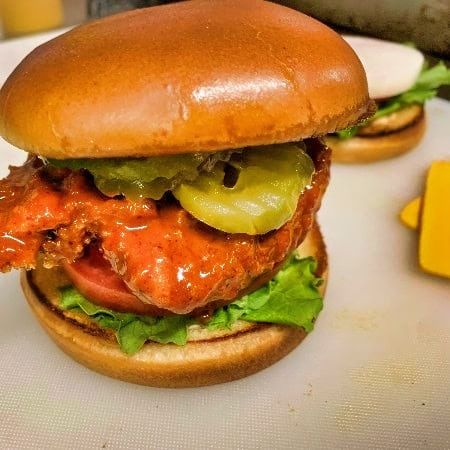 Nashville Hot Sandwich from the Kitchen